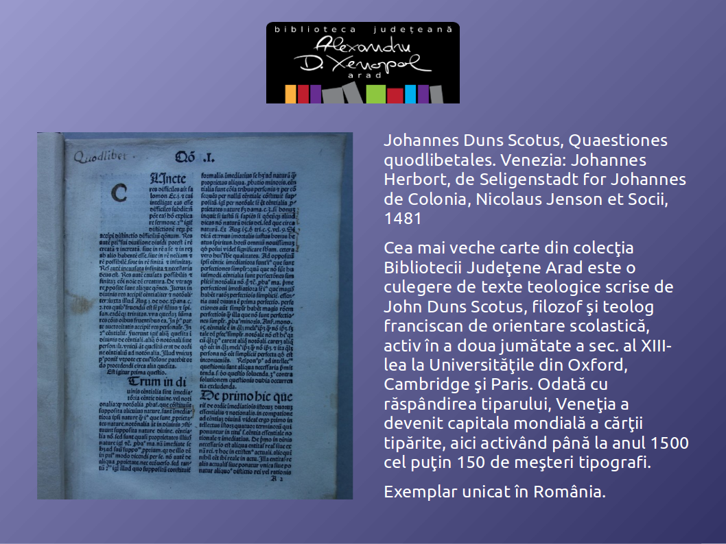 Johannes Duns Scotus Quaestiones quodlibetales 1